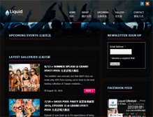 Tablet Screenshot of liquid-lifestyle.com